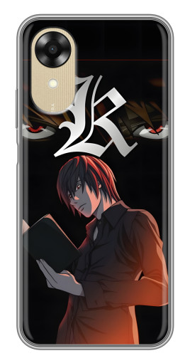 Чехол с печатью "Лайт Ягами Death Note" для Oppo A17k