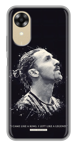 Силиконовый чехол с изображением "Легенда Ибрагимович" для Oppo A17k