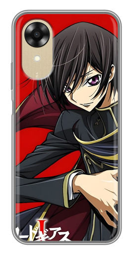 Чехол с картинкой "Лелуш на красном" для Oppo A17k