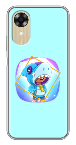 Чехол с принтом "Леон Акула" для Oppo A17k