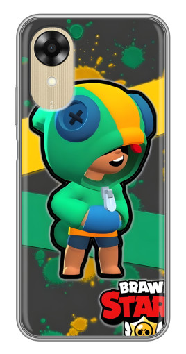 Чехол с картинкой "Leon Brawl Stars" для Oppo A17k