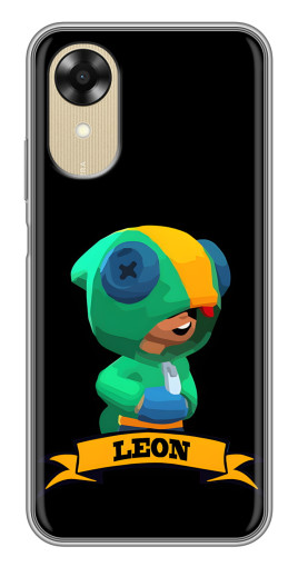 Чехол с принтом "LEON" для Oppo A17k