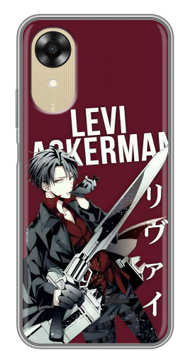 Чехол с картинкой "levi Ackerman" для Oppo A17k