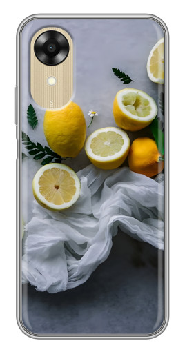 Чехол с принтом "Лимонное настроение" для Oppo A17k