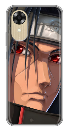 Силиконовый чехол с изображением "Лицо Итачи" для Oppo A17k