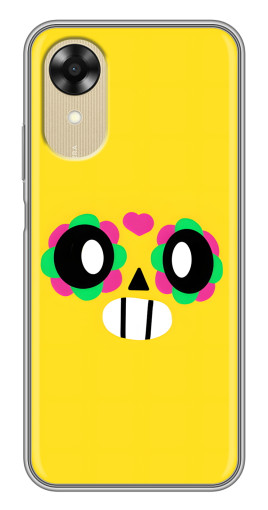 Чехол с печатью "Лицо Поко" для Oppo A17k