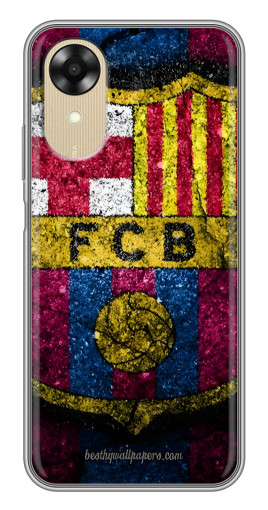 Чехол с картинкой "Лого Барсы" для Oppo A17k