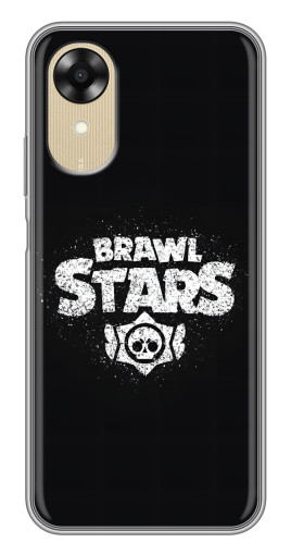 Силиконовый чехол с изображением "Лого Бравл Старс" для Oppo A17k