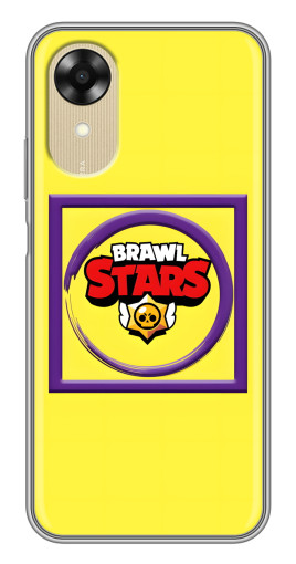 Чехол с принтом "Лого в рамке" для Oppo A17k