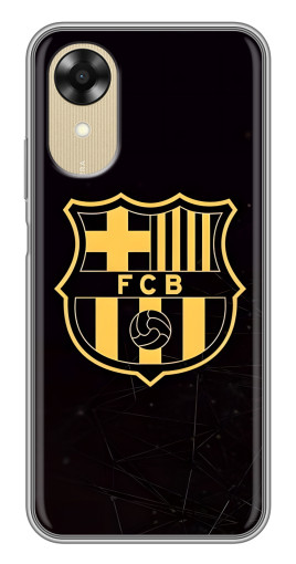 Силиконовый чехол с изображением "Логотип Барселоны" для Oppo A17k