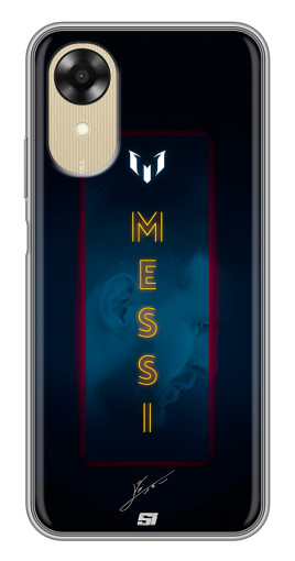 Чехол с печатью "Логотип Месси" для Oppo A17k