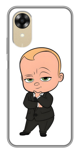 Силиконовый чехол с изображением "Маленький Босс" для Oppo A17k