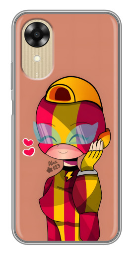 Силиконовый чехол с изображением "Милая MAX" для Oppo A17k