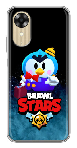 Чехол с принтом "Мистер Пи Бравл Старс" для Oppo A17k