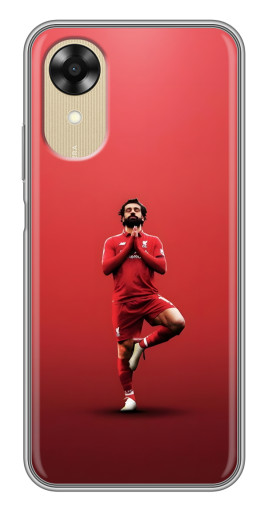 Силиконовый чехол с изображением "Мо Салах" для Oppo A17k