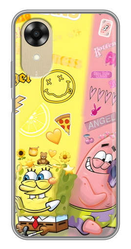 Чехол с печатью "Модный разговор" для Oppo A17k