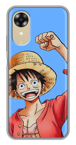 Силиконовый чехол с изображением "Молодой Манки де Луффи" для Oppo A17k