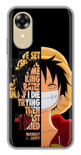 Чехол с принтом "Монки Д. Луффи" для Oppo A17k