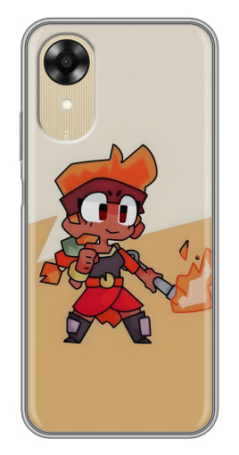 Чехол с печатью "Нарисованная Amber" для Oppo A17k