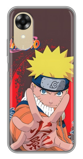 Чехол с печатью "Naruto атакует" для Oppo A17k