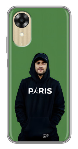 Силиконовый чехол с изображением "Неймар Paris" для Oppo A17k