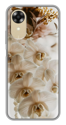 Чехол с принтом "Нежная орхидея" для Oppo A17k