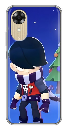 Чехол с печатью "Новогодний Эдгард" для Oppo A17k