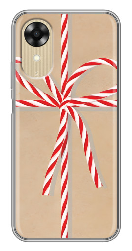 Чехол с принтом "Новогодний подарок" для Oppo A17k