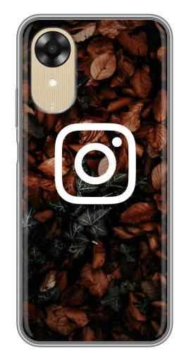 Чехол с печатью "Осенний Инстаграм" для Oppo A17k
