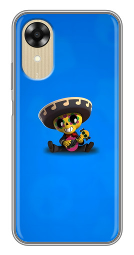 Чехол с картинкой "Poco с гитарой" для Oppo A17k