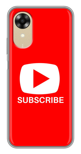 Чехол с печатью "Подписаться" для Oppo A17k