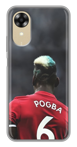 Силиконовый чехол с изображением "Pogba 6" для Oppo A17k