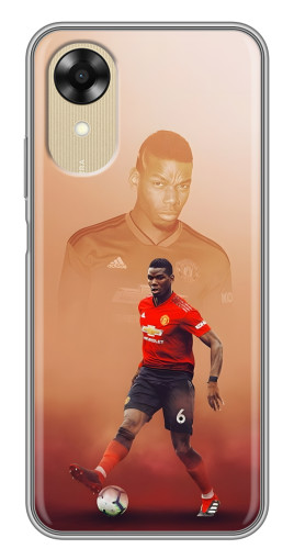 Чехол с принтом "Pogba с Манчестера" для Oppo A17k