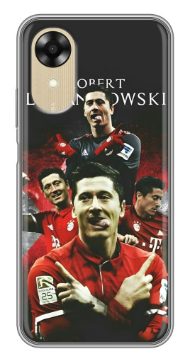 Чехол с печатью "Польский футболист" для Oppo A17k