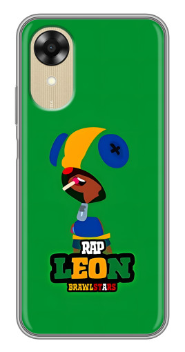 Чехол с печатью "RAP Leon" для Oppo A17k
