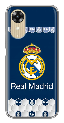Чехол с принтом "Реал Мадрид значок" для Oppo A17k