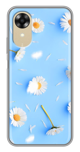 Чехол с принтом "Ромашковый фон" для Oppo A17k