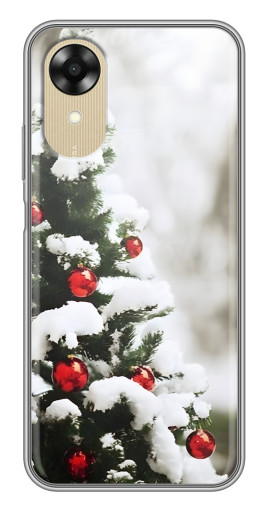 Чехол с принтом "Рождественская елка" для Oppo A17k