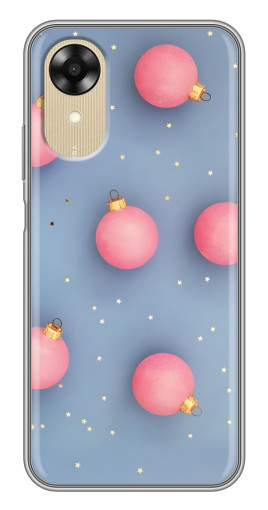 Чехол с печатью "Розовые шары" для Oppo A17k