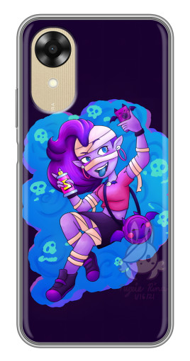 Силиконовый чехол с изображением "Селфи" для Oppo A17k