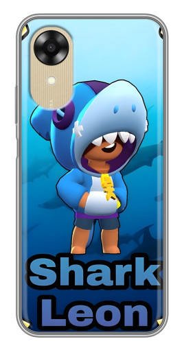Чехол с принтом "Shark Leon" для Oppo A17k Чехол с принтом "Shark Leon" для Oppo A17k
