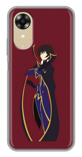 Силиконовый чехол с изображением "Силует Ламперужа" для Oppo A17k