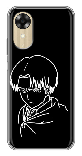 Чехол с печатью "Силуэт Леви" для Oppo A17k