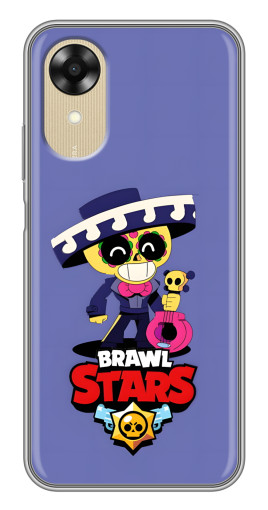 Силиконовый чехол с изображением "Скелет Поко" для Oppo A17k