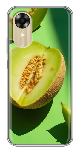 Силиконовый чехол с изображением "Сочная Дыня" для Oppo A17k
