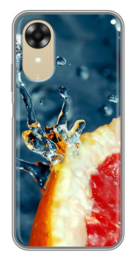 Силиконовый чехол с изображением "Сочный грейпфрут" для Oppo A17k