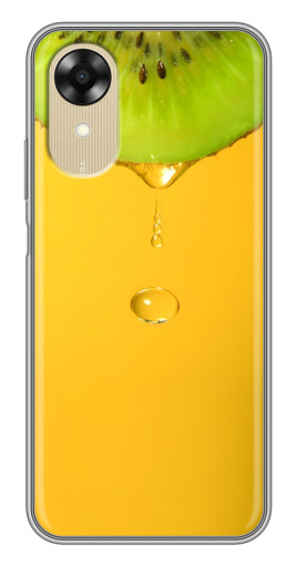 Силиконовый чехол с изображением "Сочный Kiwi" для Oppo A17k