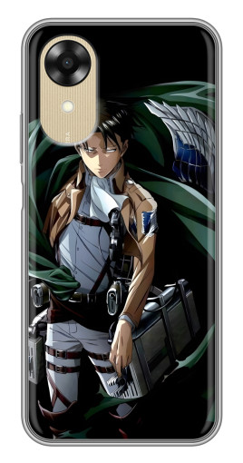 Чехол с принтом "Солдат Леви" для Oppo A17k