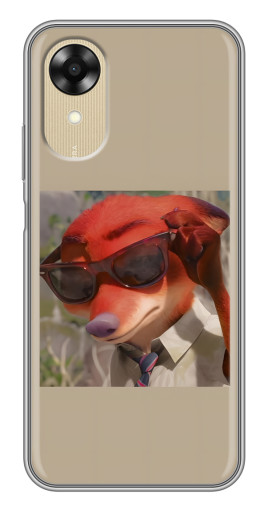 Силиконовый чехол с изображением "Стильный Ник" для Oppo A17k