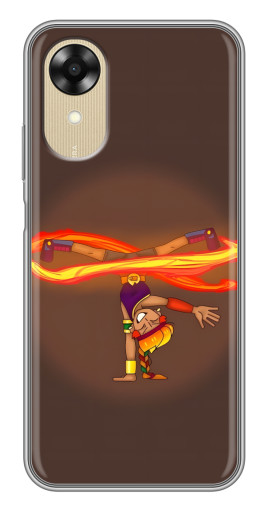 Чехол с печатью "Танцующая Амбер" для Oppo A17k